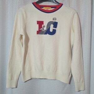Loius Castel 100% Wool Sweater 110 Ivory Golf Apparel